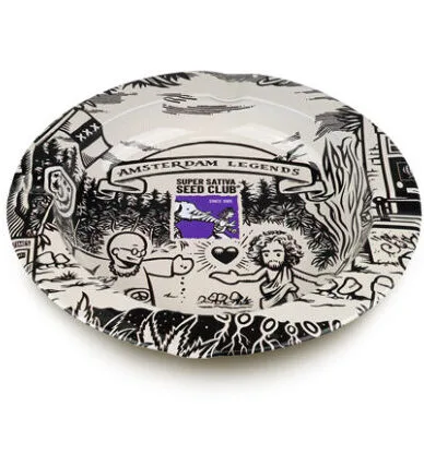 Cinzeiro De Metal Super Sativa Club 14cm 1